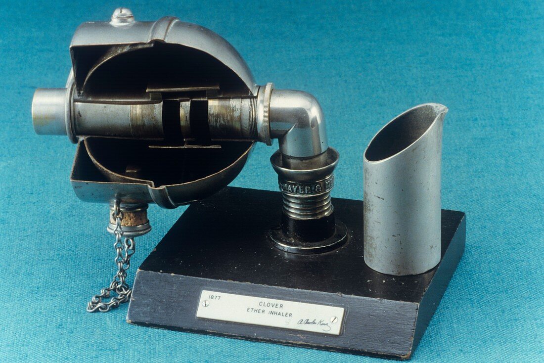 Anaesthetic inhaler,1877