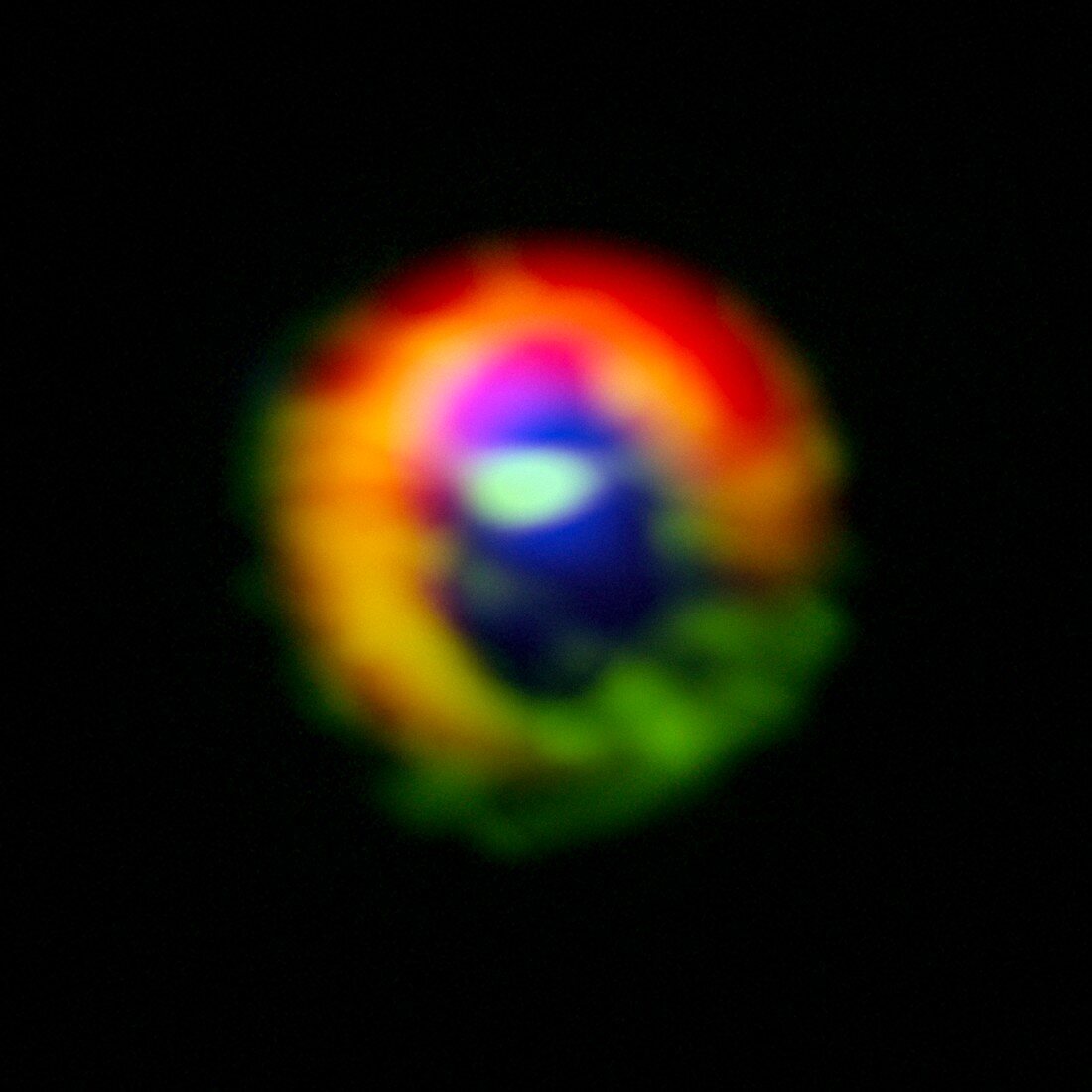 HD 142527 star,ALMA image