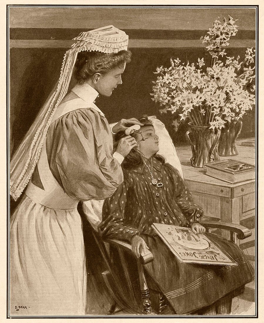 Radium birthmark treatment,1909