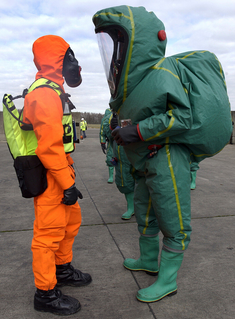 Emergency response protection suits
