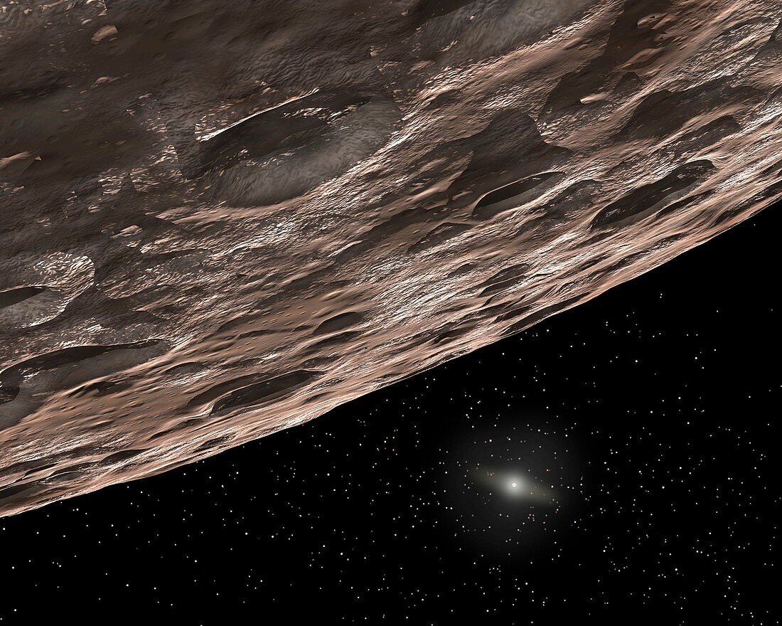 Kuiper Belt object,illustration