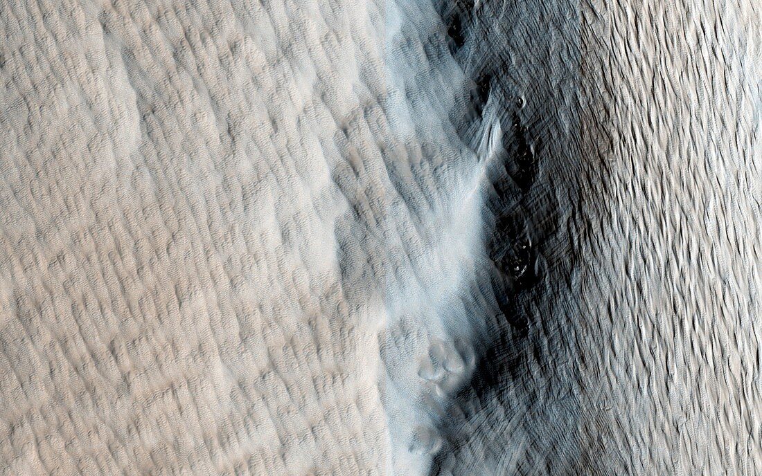 Tharsis Tholus volcano,Mars,MRO image