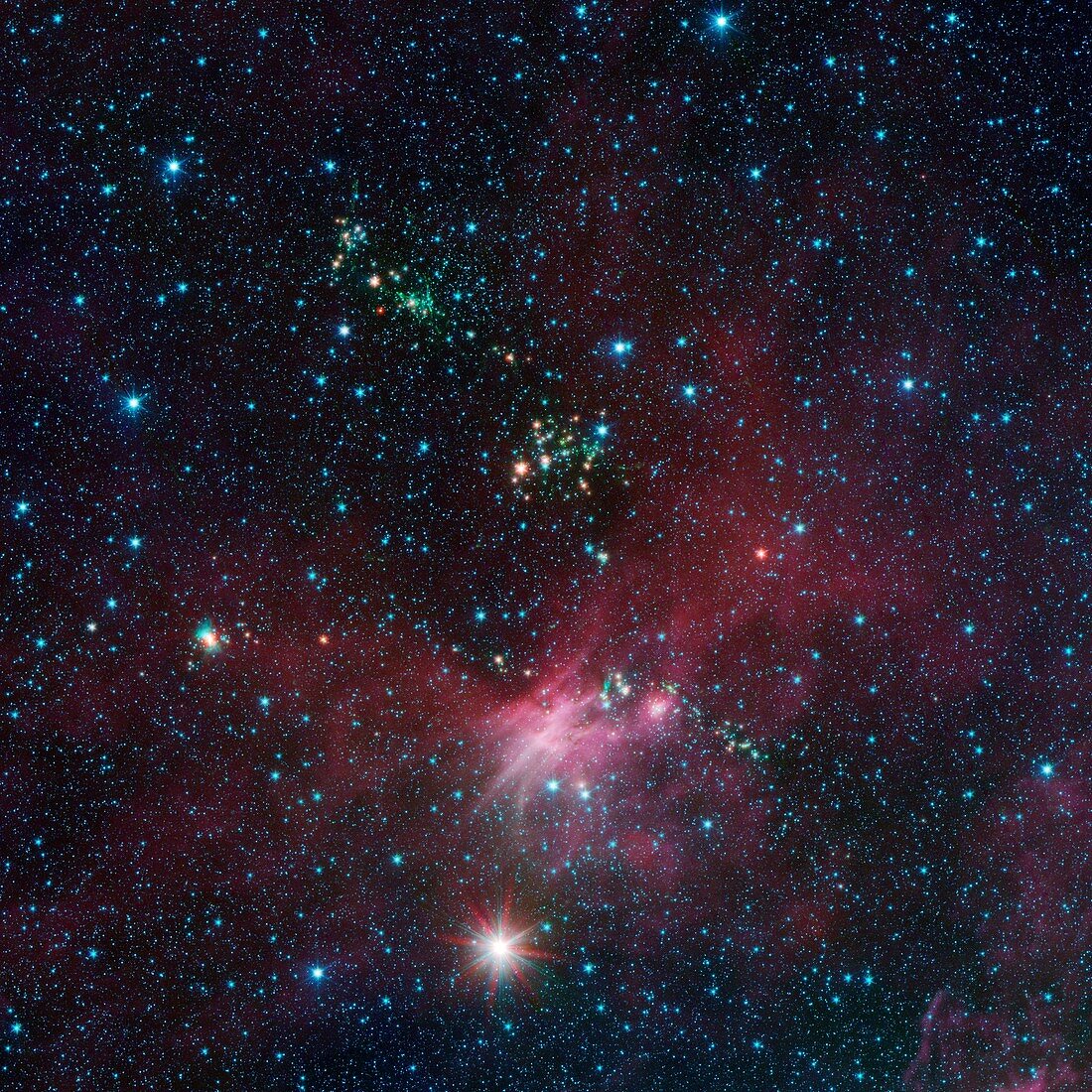 Star-forming region,composite image