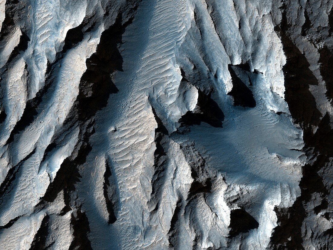 Tithonium Chasma,Mars,MRO image
