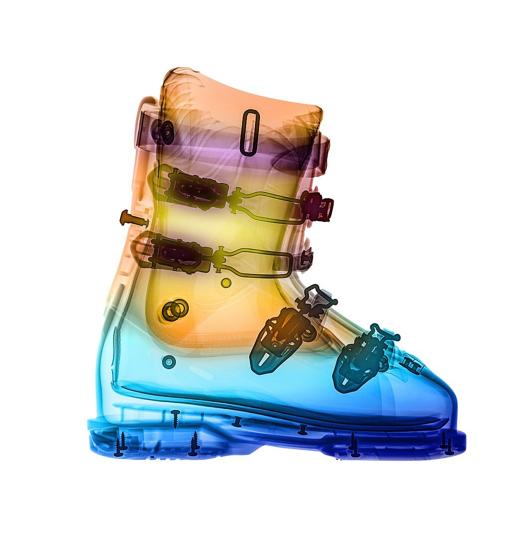 Ski boot,X-ray
