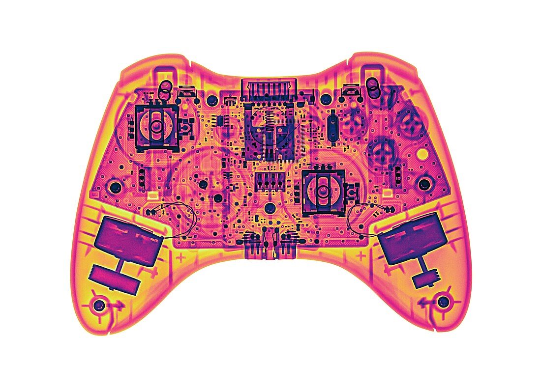 Computer game controller,X-ray