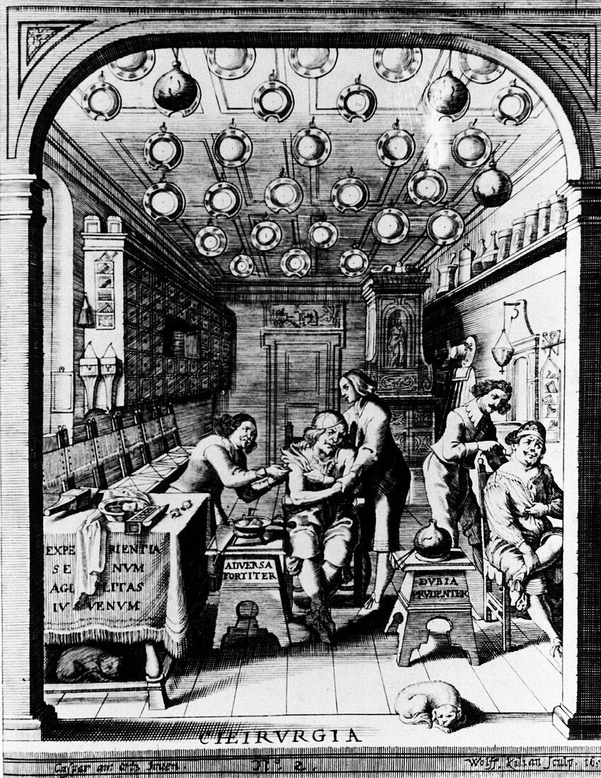Barber-surgeons,17th century