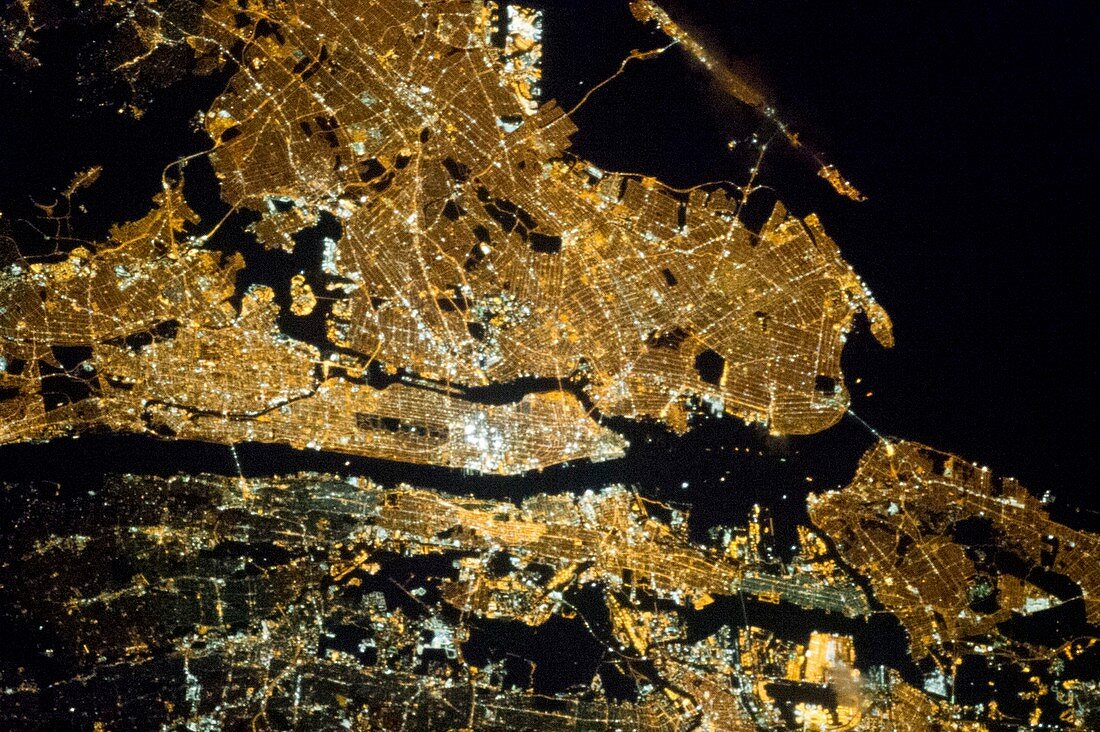 New York City,astronaut photograph