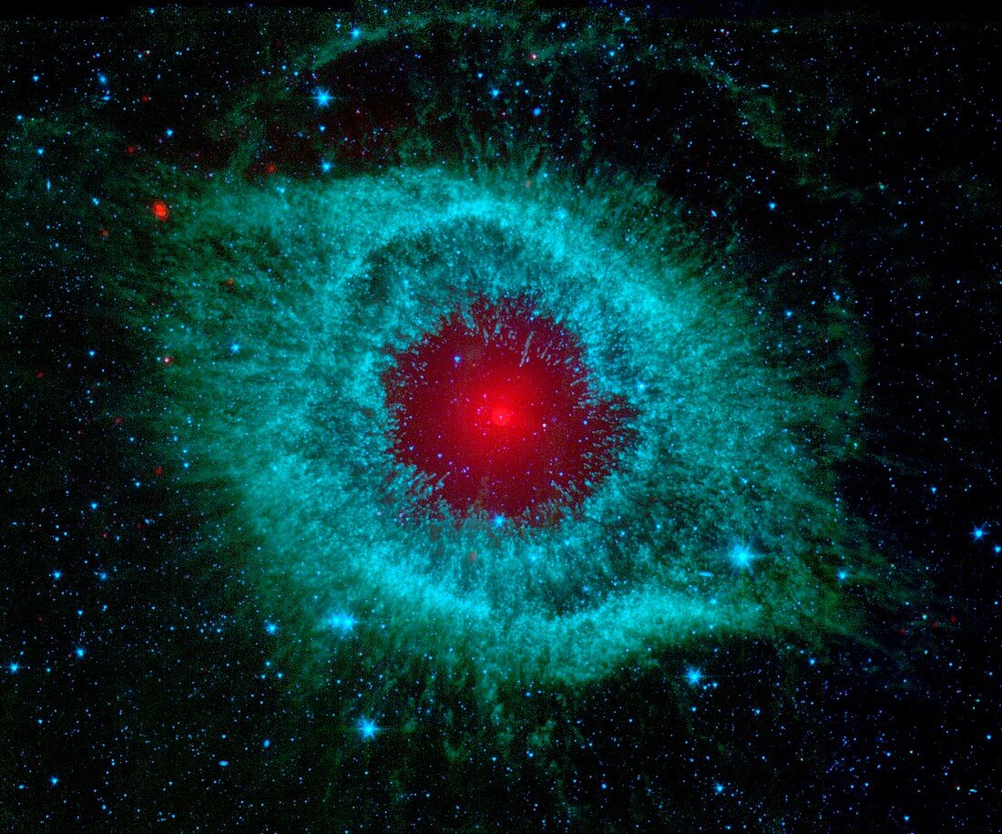 Helix nebula,space telescope image