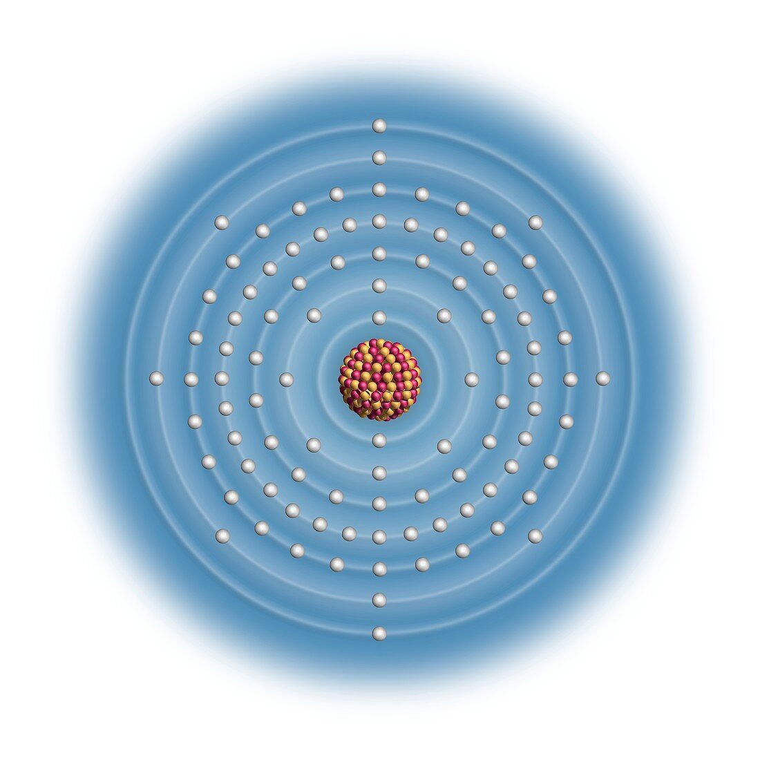 Californium,atomic structure