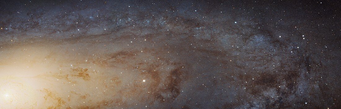 Andromeda galaxy,Hubble image