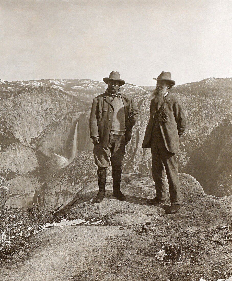 Theodore Roosevelt and John Muir