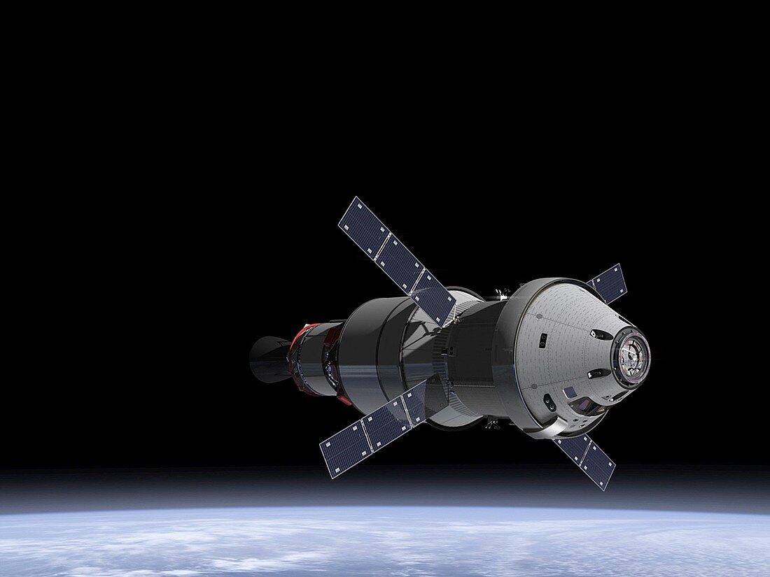 Orion Service Module,illustration