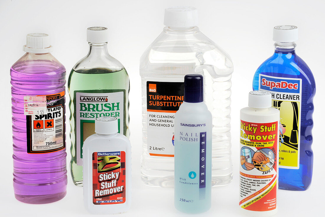 Domestic solvent-based cleaners