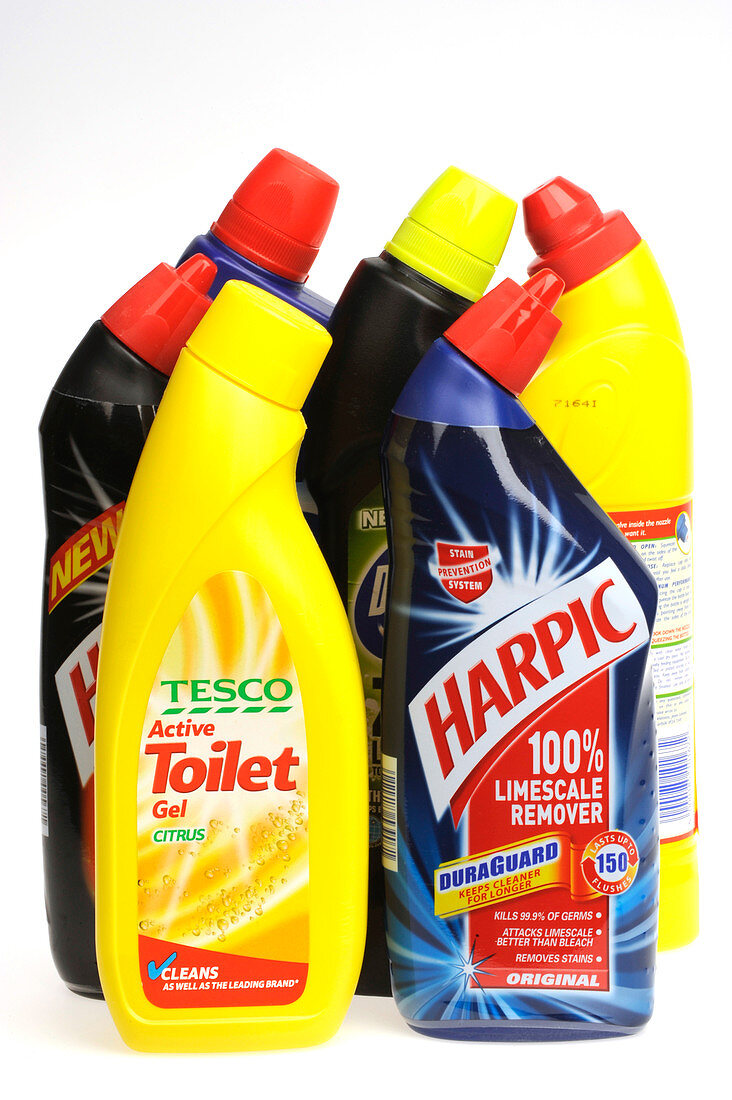 Toilet cleaners