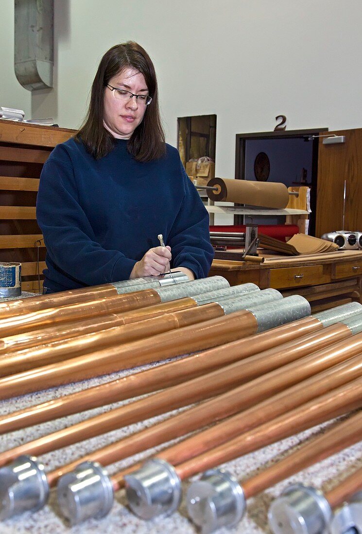 Pipe organ factory