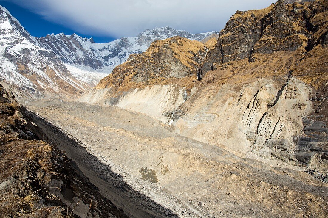 South Annapurna glacier