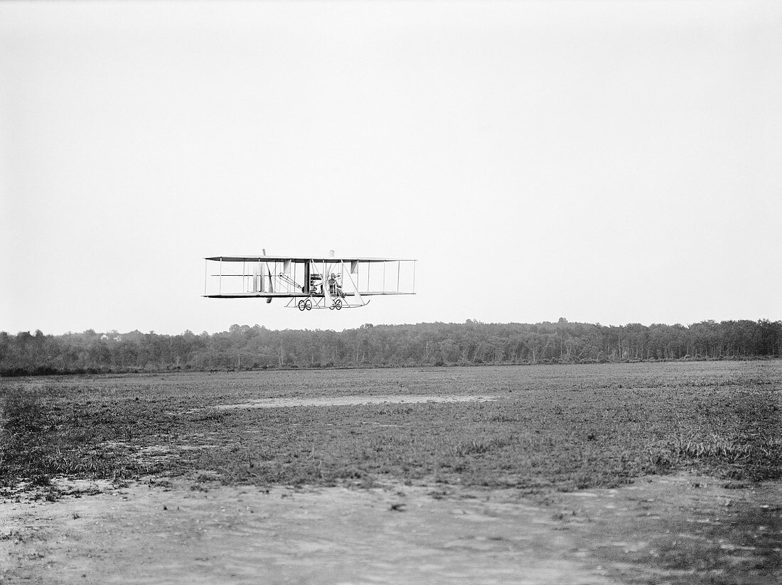 Wright Model B airplane,1912