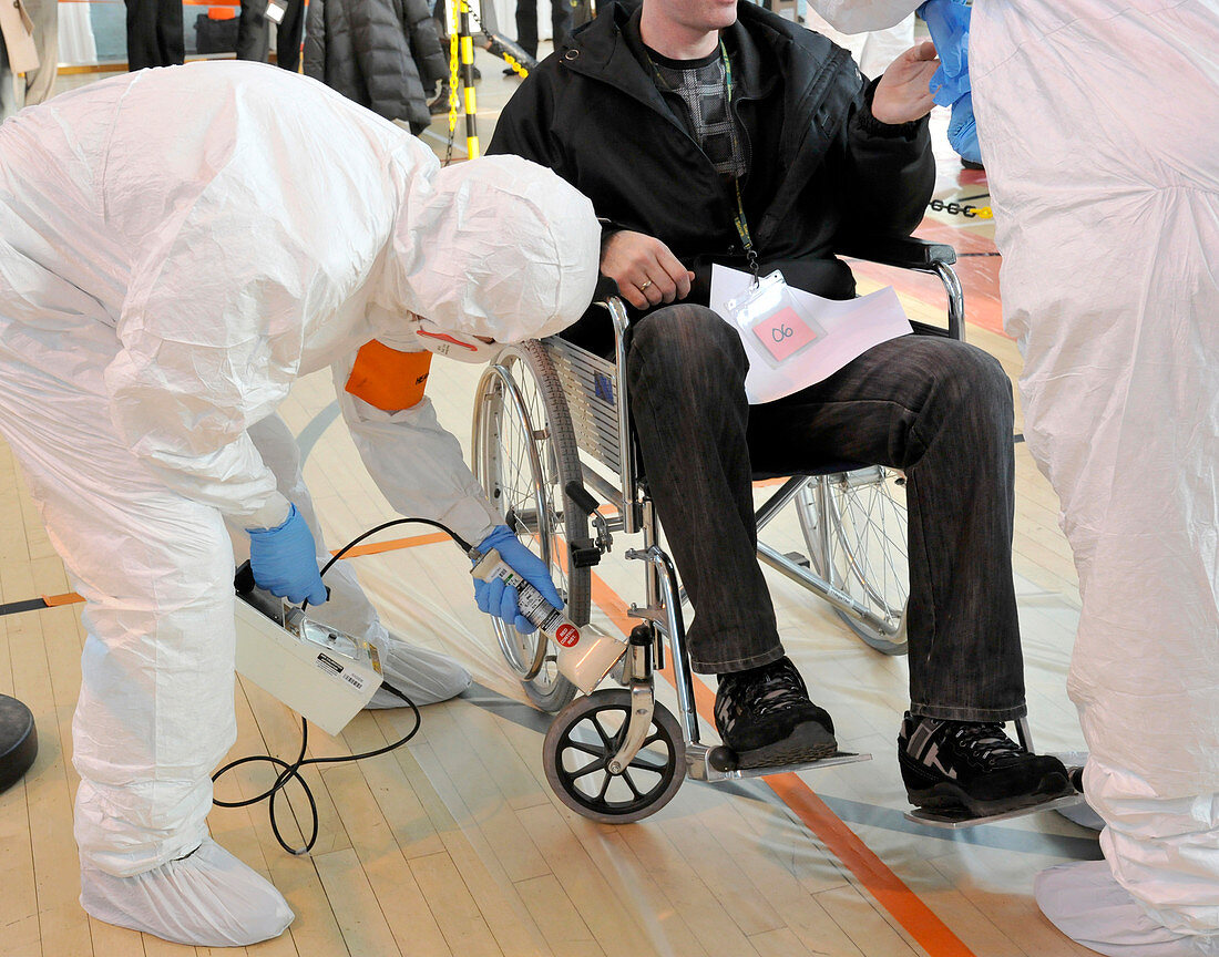 Radiation emergency response training