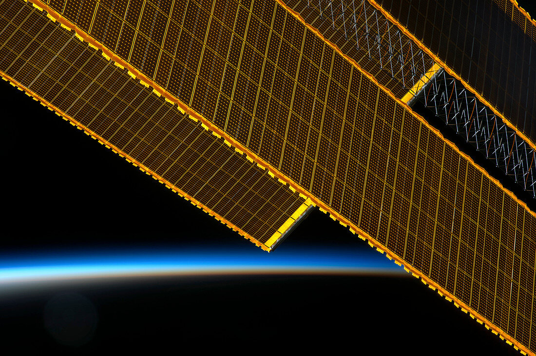 ISS solar arrays