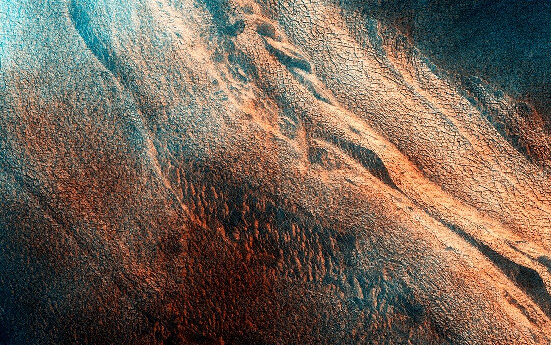 Chasma Boreale,Mars,satellite image