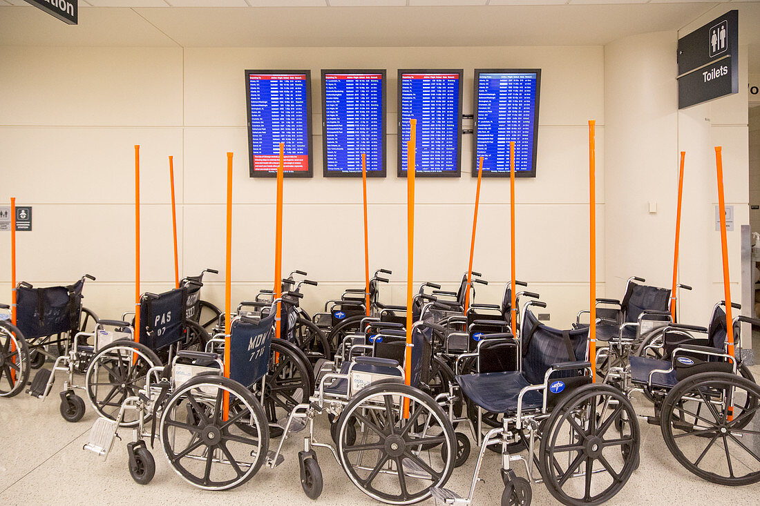 Airport wheelchairs,Chicago