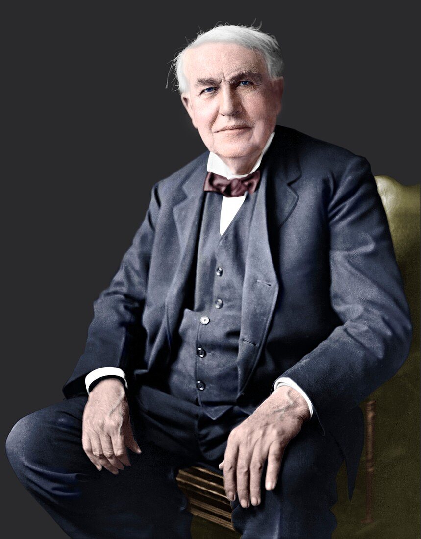 Thomas Edison,US inventor