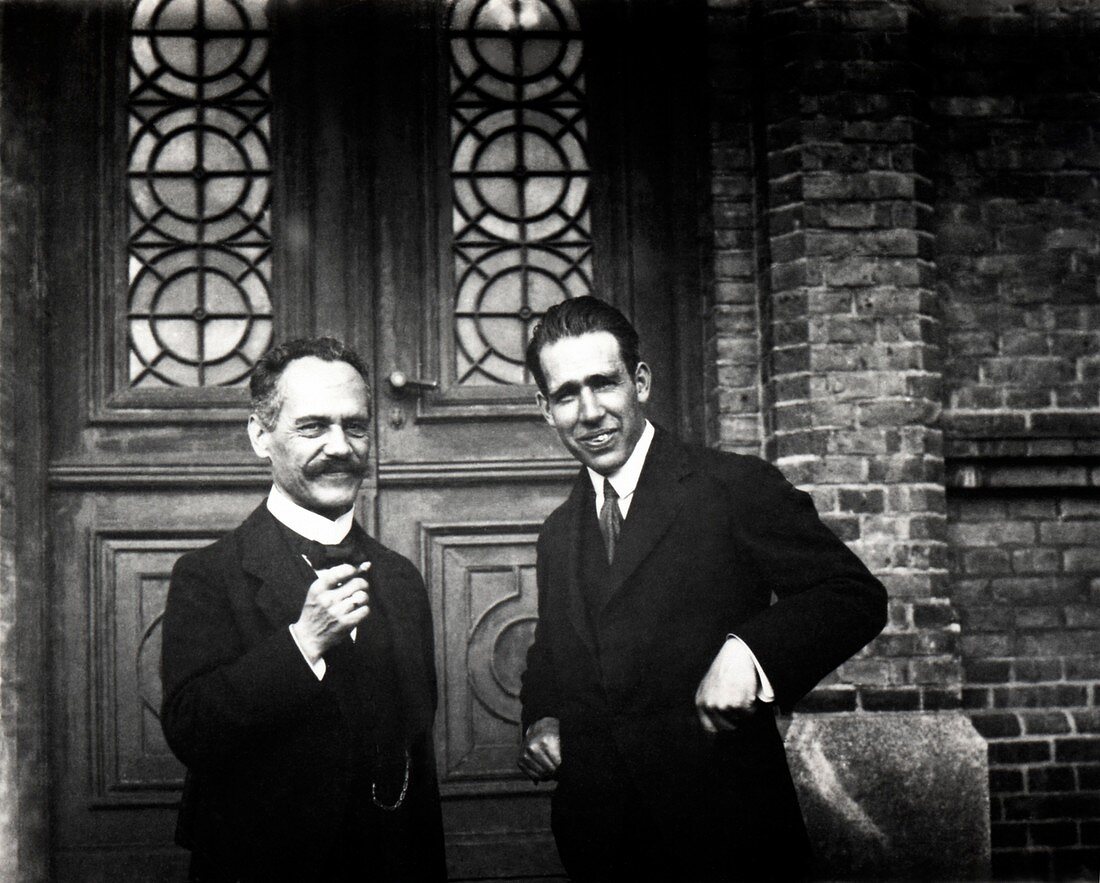 Sommerfeld and Bohr,physicists