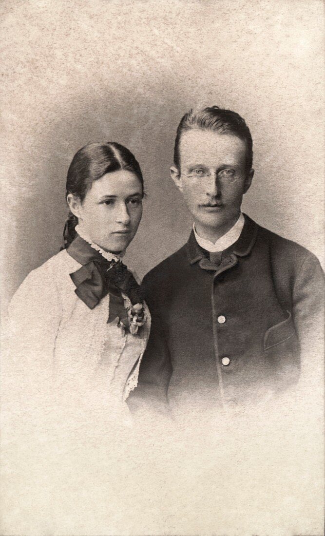 Max Planck and wife
