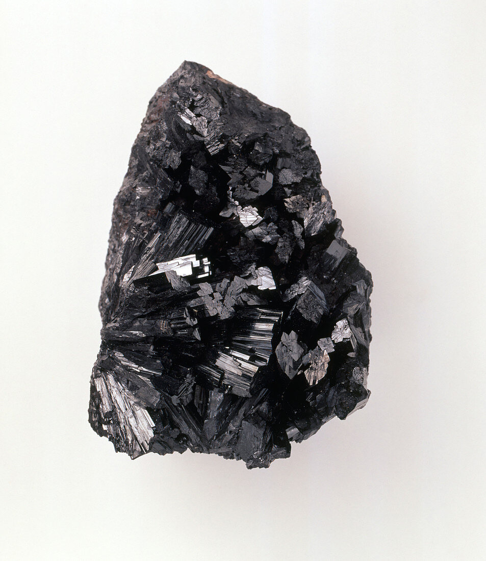Manganite crystals,close-up