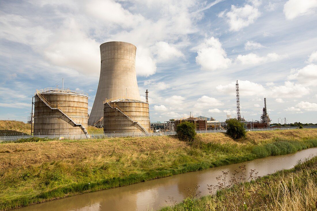 A gas fired power station at Salt End