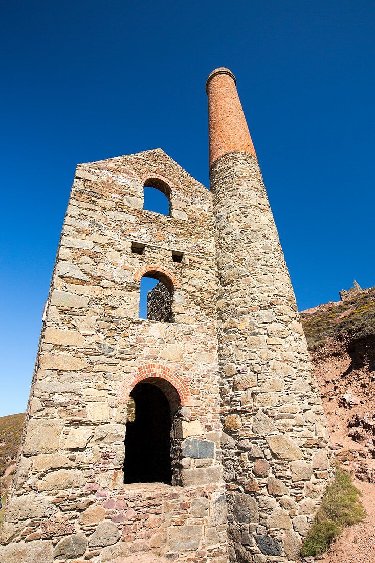 An old abandoned tin mine