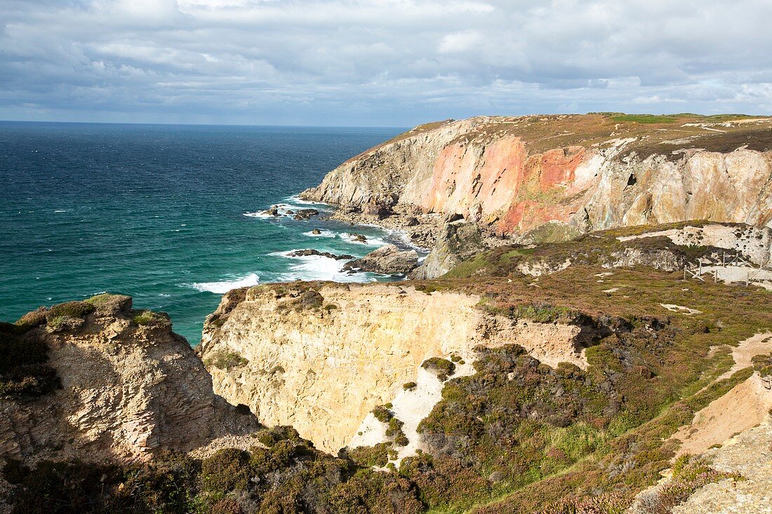 Mined sea cliffs above St Agnes