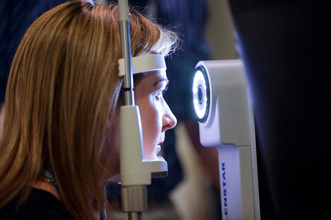Eye biometry demonstration