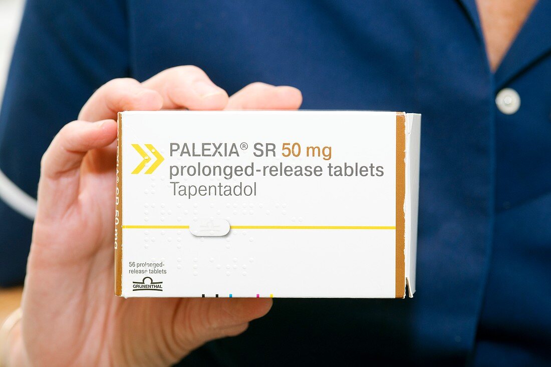 Tapentadol painkiller pack
