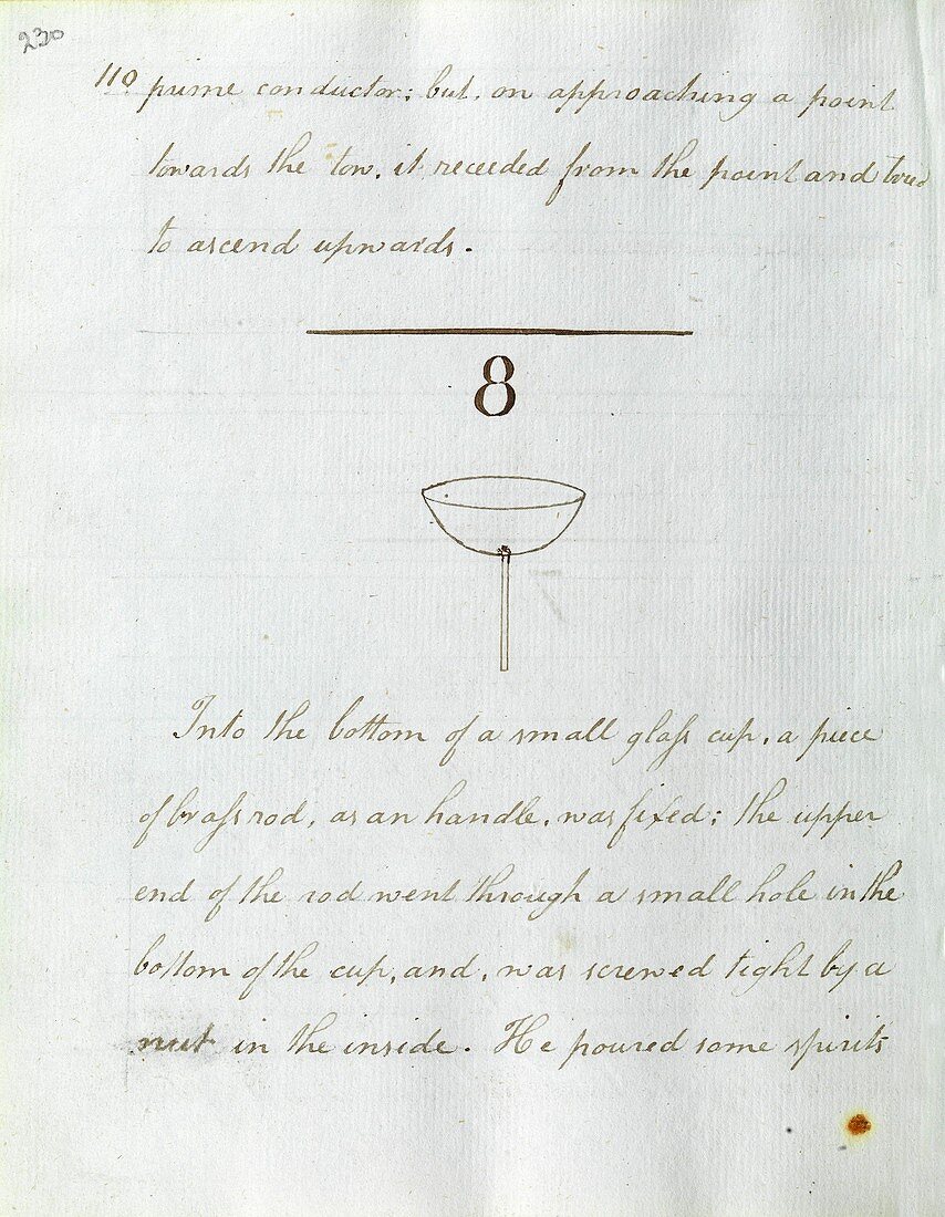 Faraday's notes on Tatum's lectures,1810
