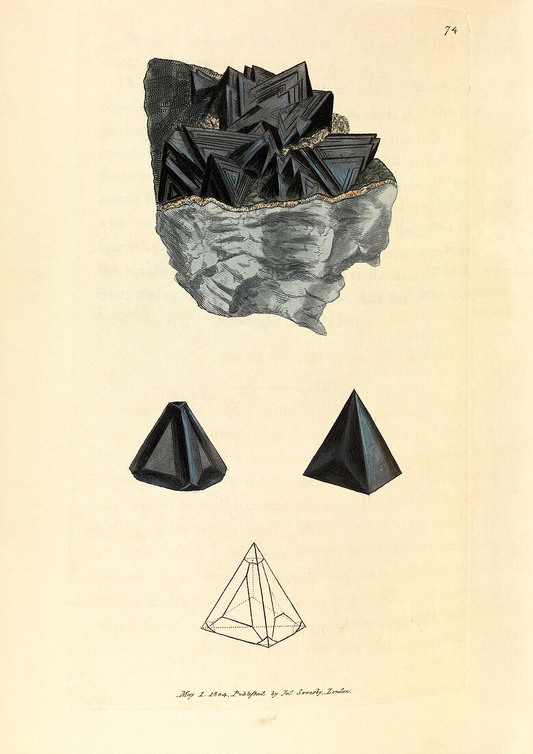 Sphalerite mineral,1804