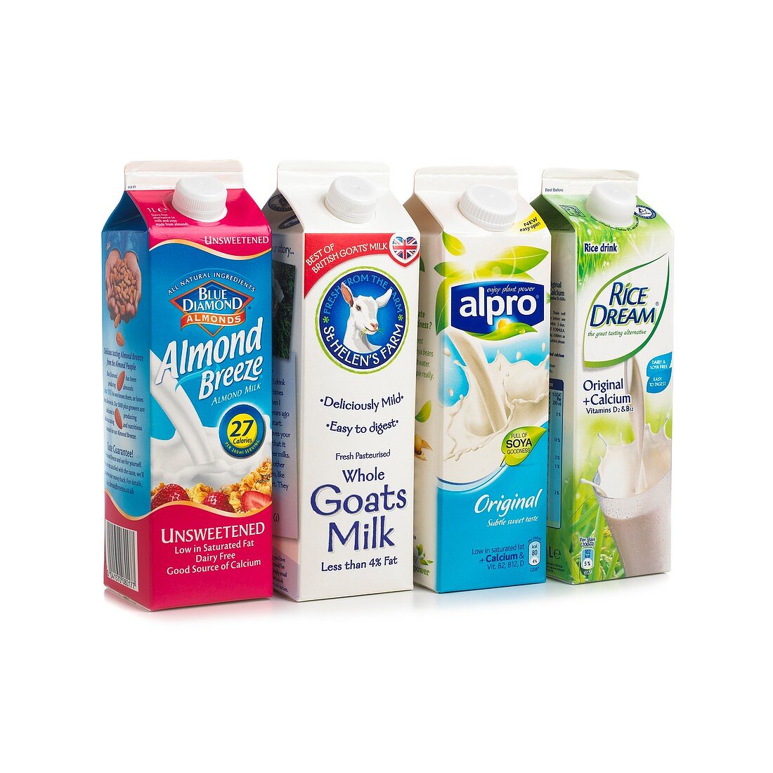 Lactose free dairy substitutes
