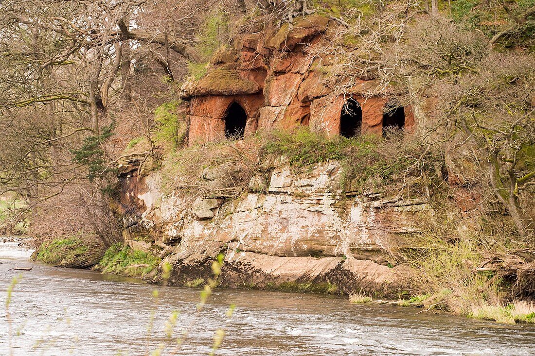 Lacy's Caves on the River Eden