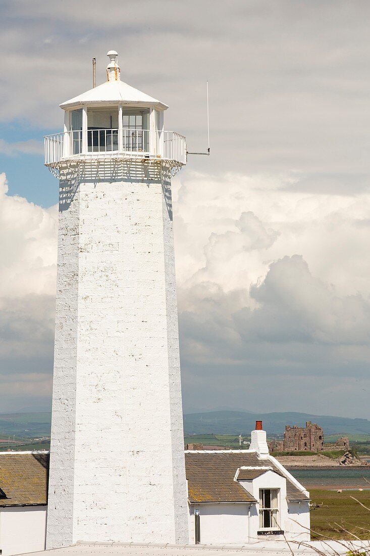 The lighthouse on Walney Island