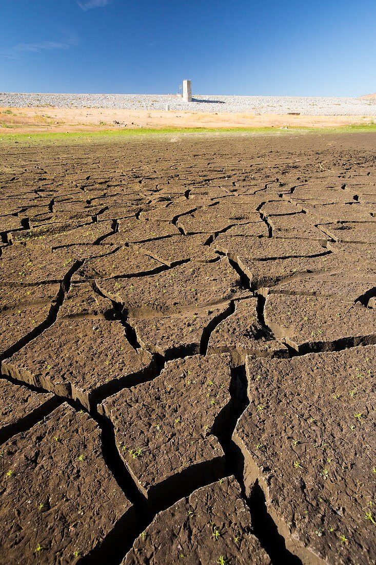 Drought,Lake Isabella,California,USA