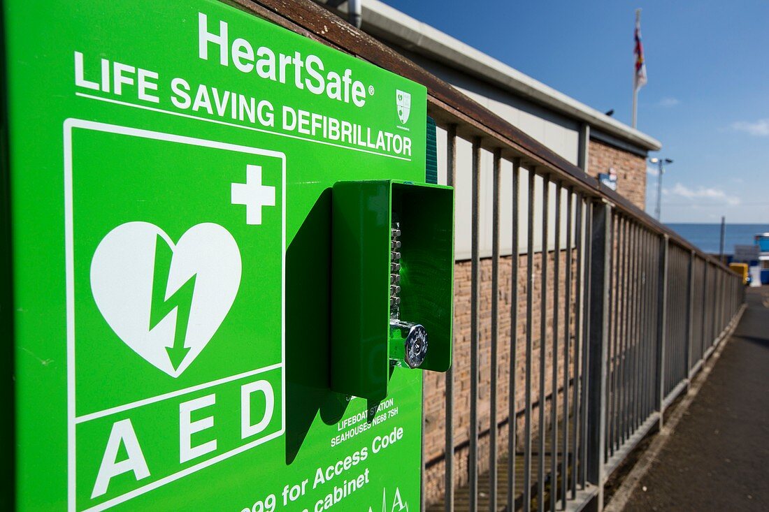 A heartsafe defibrillator