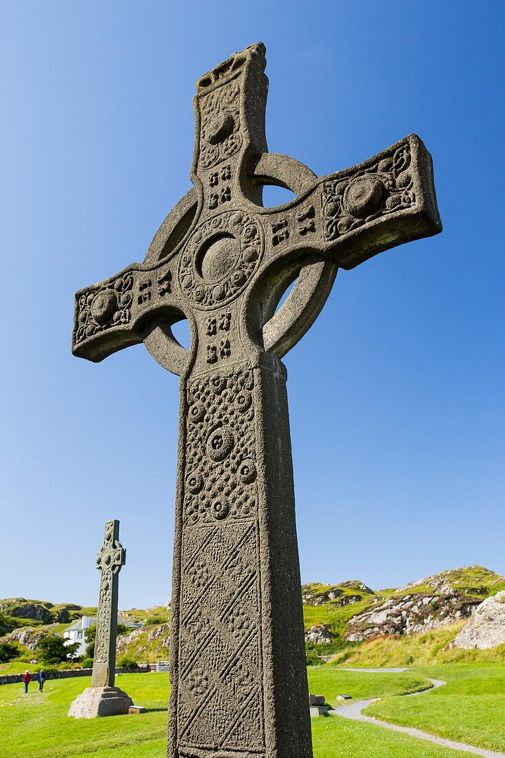 St john's Cross,Iona Abbey