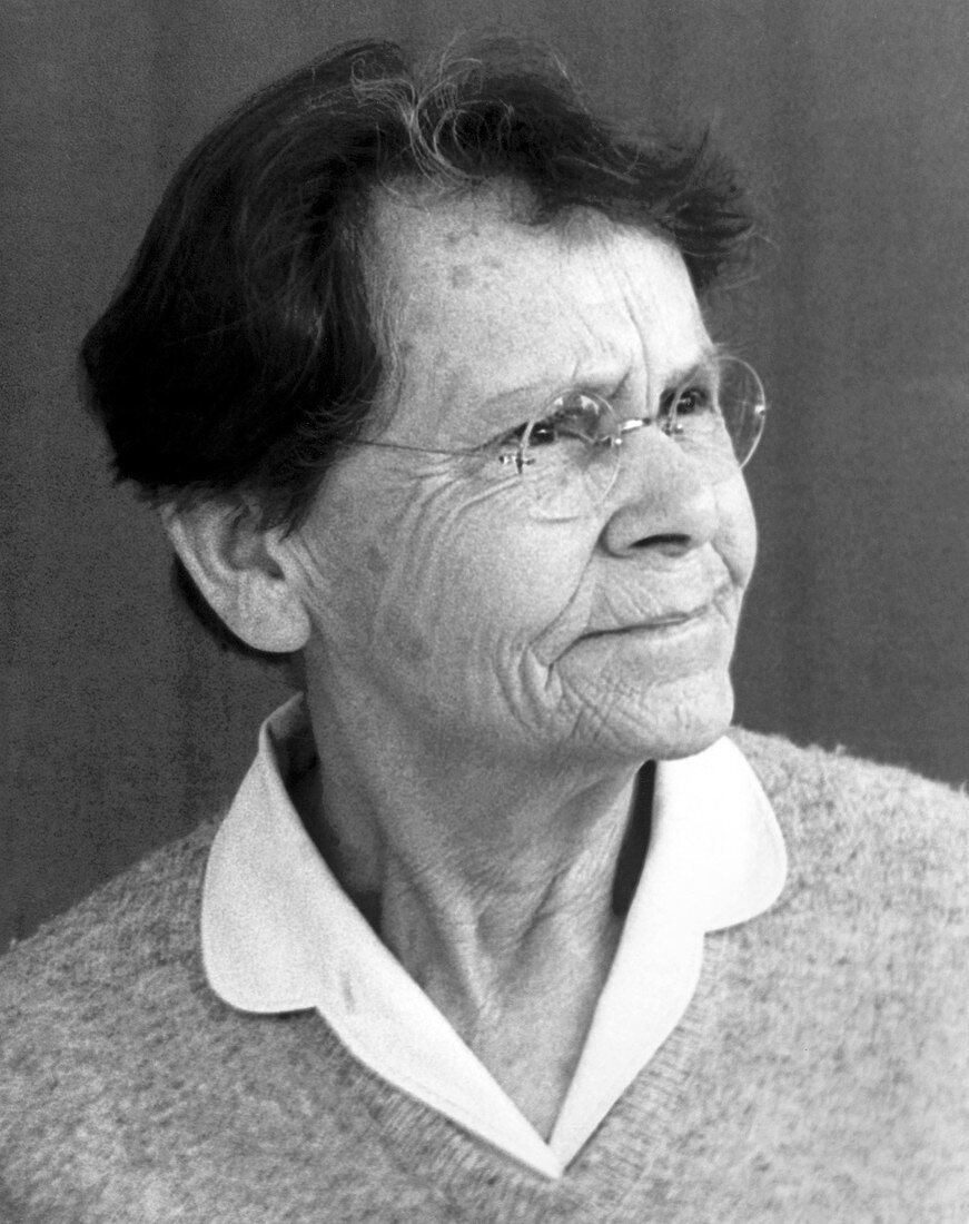Barbara McClintock,US cell geneticist