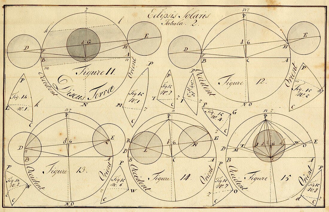 Solar eclipse,illustration