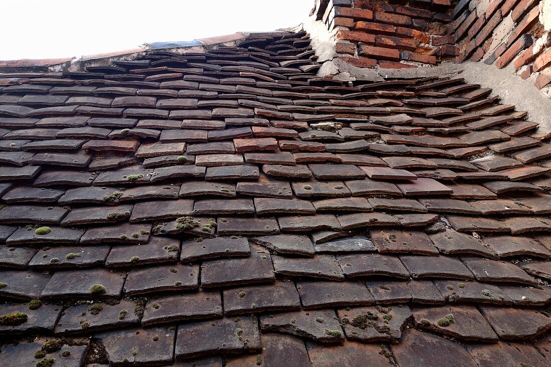 Tudor tile roof