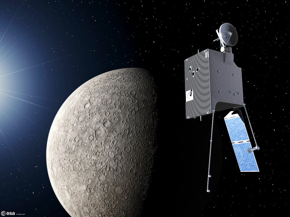 Mercury Planetary Orbiter,illustration