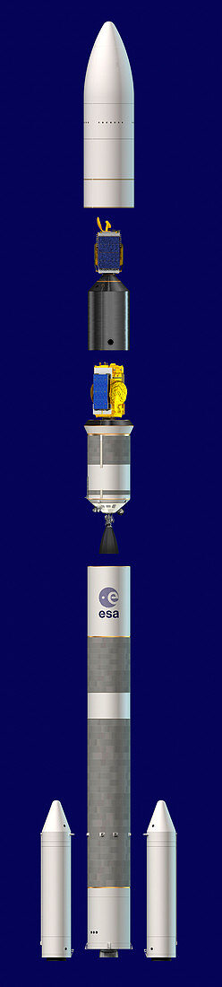 Ariane 6 rocket,illustration