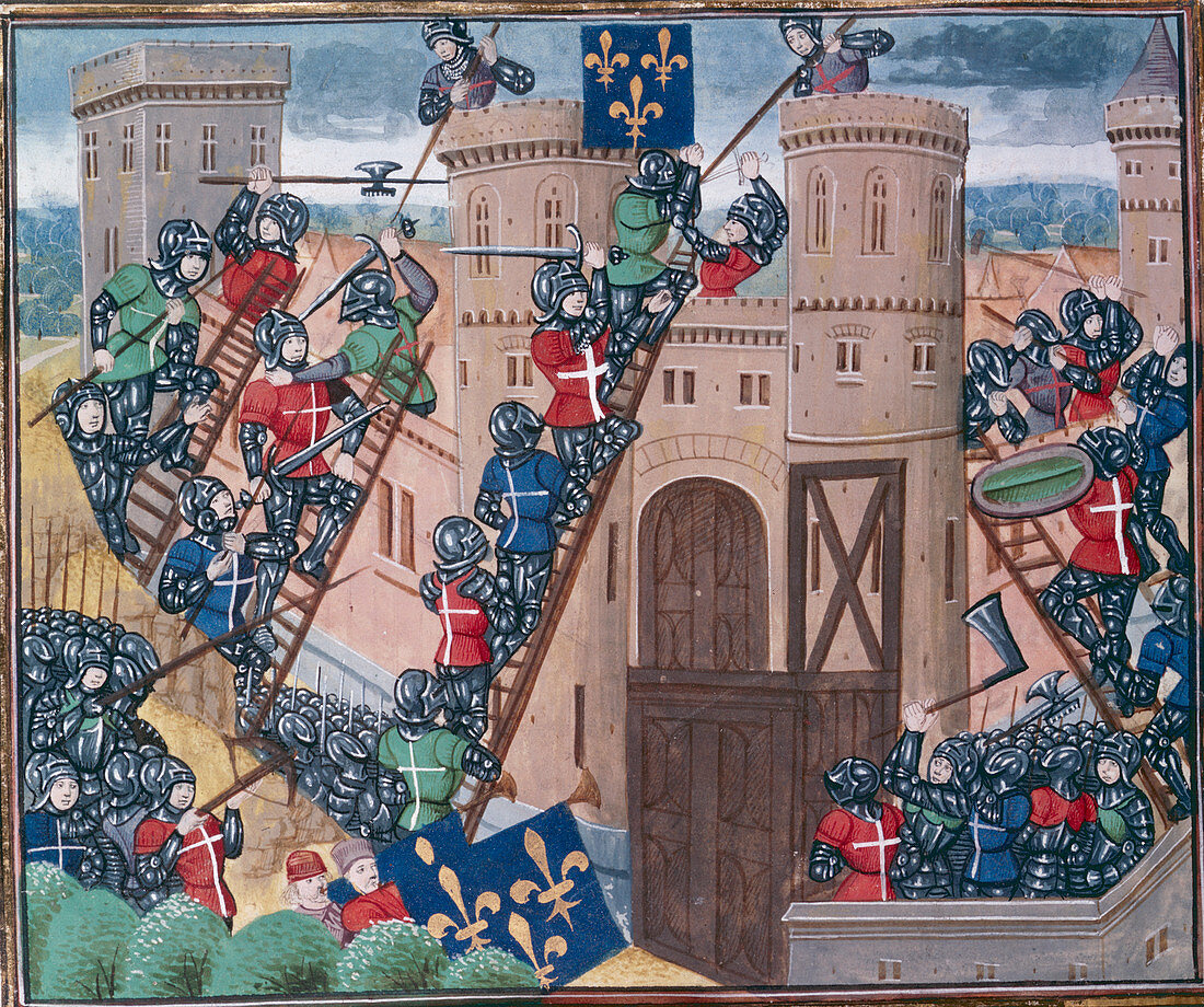 Siege of Pontaudemer,illustration