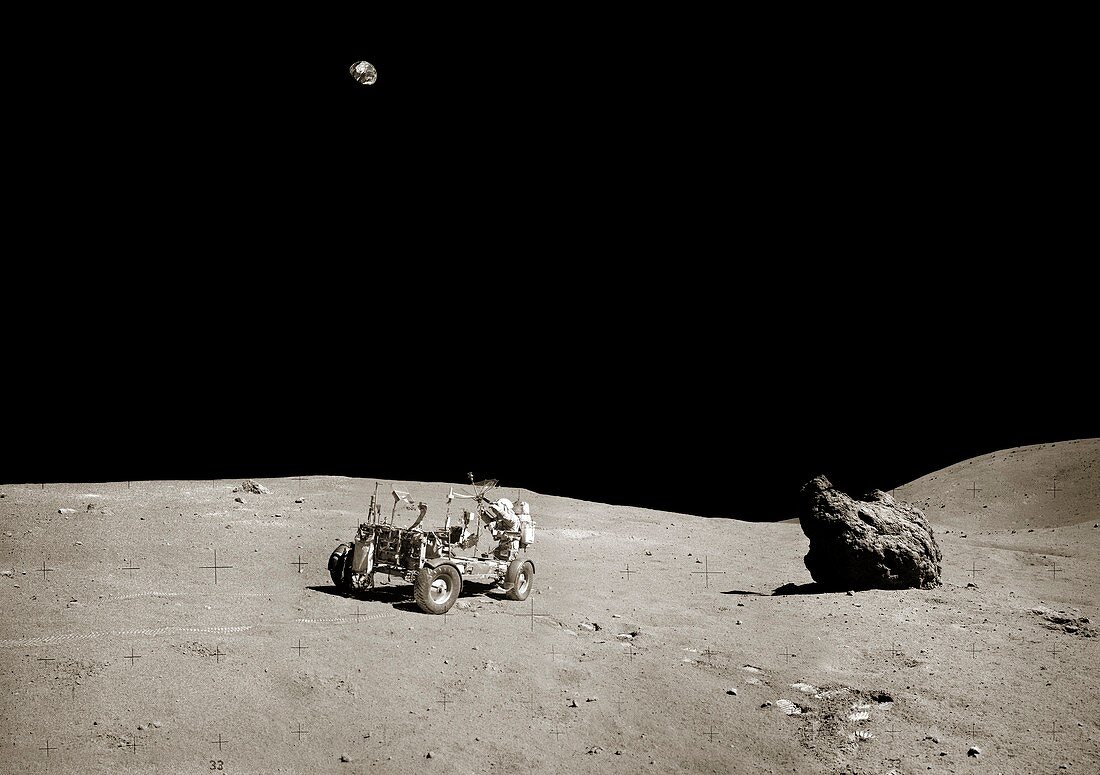 Apollo 16 lunar rover